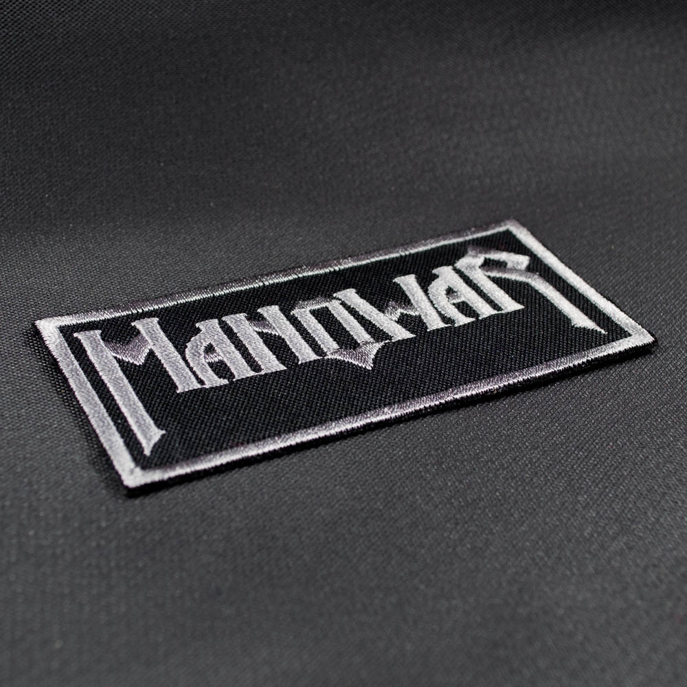 Нашивка MANOWAR 1 White Logo 0