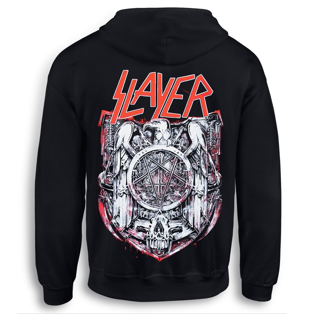 Толстовка на змійці SLAYER Щит з орлом 0