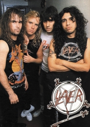 Плакат SLAYER 1 band 1986