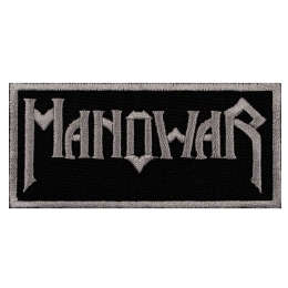 Нашивка MANOWAR 1 White Logo